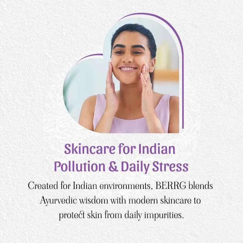 Berrg daily skincare ritual