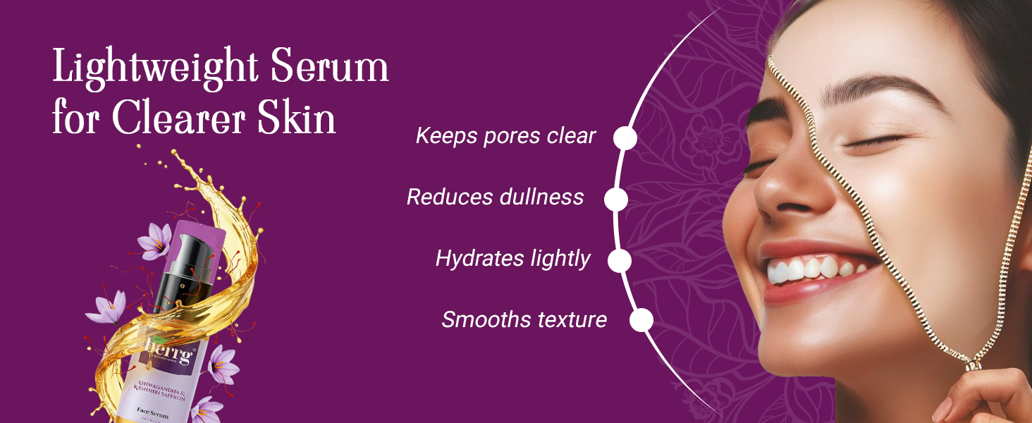 Lightweight serum for clearer skin