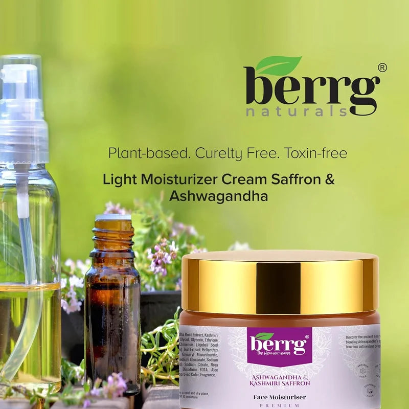 Kashmiri Saffron, Ashwagandha & Aloe Vera Moisturizer