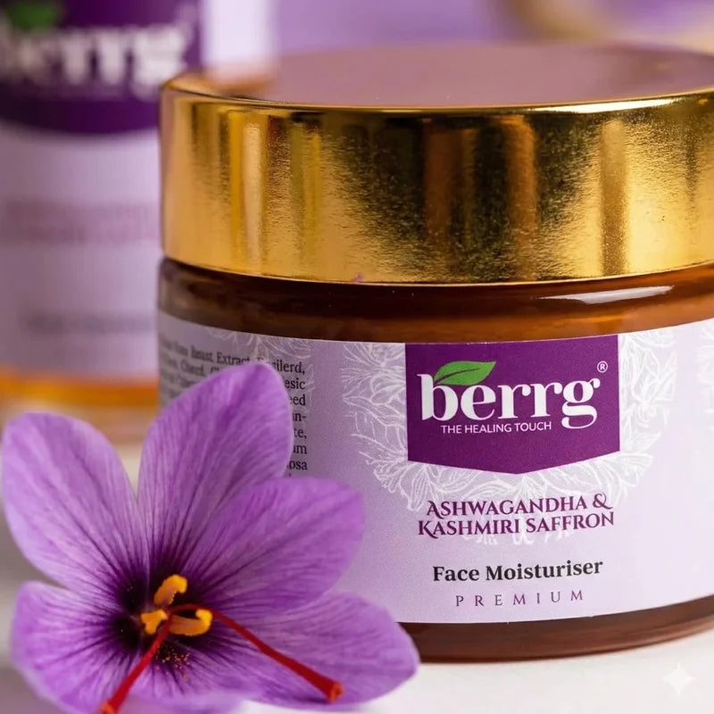 Kashmiri Saffron, Ashwagandha & Aloe Vera Moisturizer