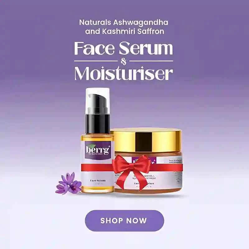 Berrg serum and moisturiser duo