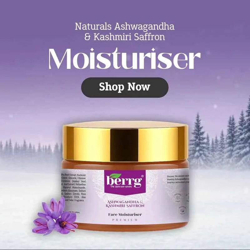 Berrg saffron gel moisturiser